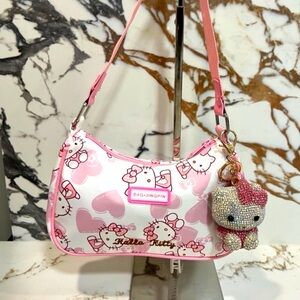 Hello kitty purse new with keychain